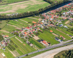 Letecké snímky obce Ivachnová